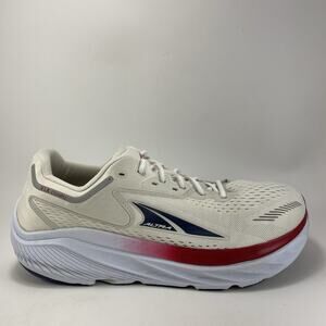Altra VIA Olympus Road Running Shoes Mens Size 12.5 White Red Athletic Sneakers